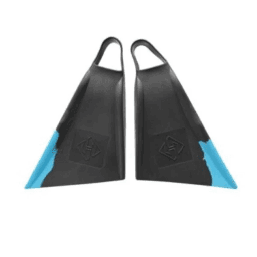 BODYBOARD FINS HUBB - GREY/YELLOW (