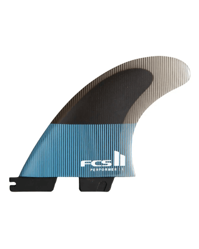 FCS II PERFORMER PC LARGE TRANQUIL BLUE QUAD RETAIL FINS