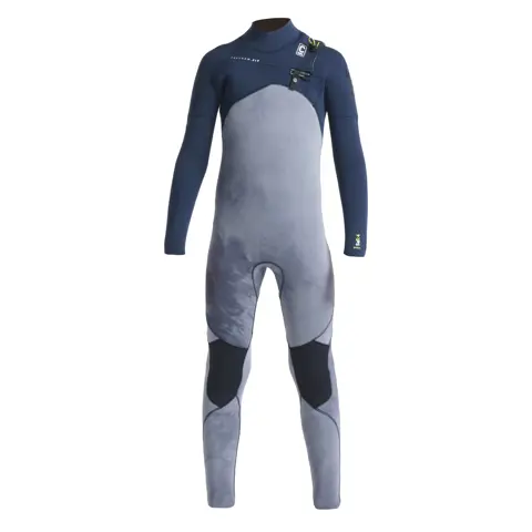 WETSUIT C-SKINS SESSION 5:4 JUNIOR CZ - BLACK/TIE DYE/SLATE DIAMOND /LIME (