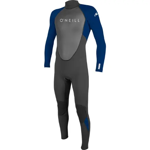 WETSUIT O´NEILL REACTOR-2 MEN 3/2 BACK ZIP FULL BLK/ABYSS