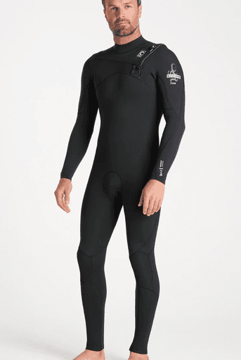 WETSUIT C-SKINS NUWAVE SESSION 4/3MM CZ - BLACK/BLUE/SAFRON  (
