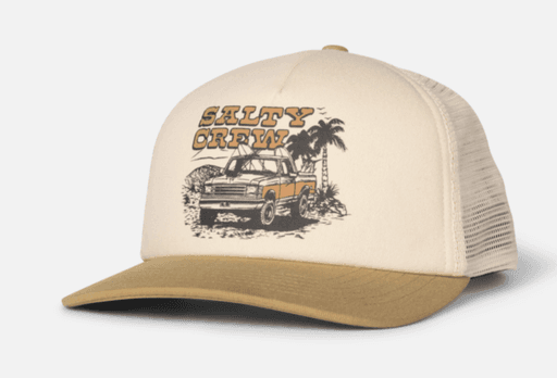 CAP SALTY CREW GOOD TIMES TRUCKER - OFF WHITE KHA